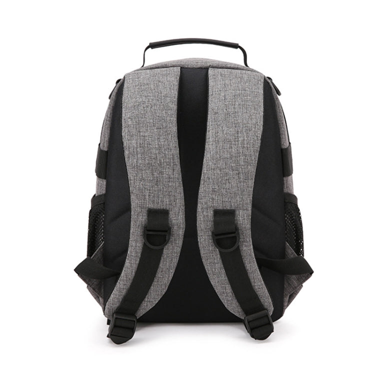 Small Water-resistant Camera Backpack Shoulders SLR Camera Bag(Blue)