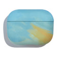 For AirPods 1 / 2 Ink Painting Water Sticker PC Earphone Case(Ink Yellow) - For AirPods 1/2 by PMC Jewellery | Online Shopping South Africa | PMC Jewellery | Buy Now Pay Later Mobicred