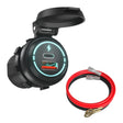 ZH-1786A2 QC3.0 USB-A + Type-C Dual Interface Car Charger, Cable Length: 60cm - DIY Modified Charger by PMC TechLife | Online Shopping South Africa | PMC TechLife | Buy Now Pay Later Mobicred