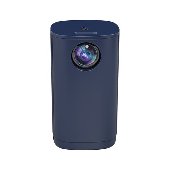 T1 480x360 800 Lumens Portable Mini LED Projector, Specification:UK Plug(Blue)