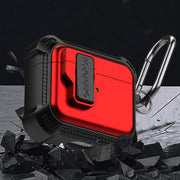 For AirPods 3 Signal Flag Wireless Earphones Case with Security Lock(Yellow)