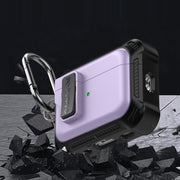 For AirPods Pro 2 Signal Flag Wireless Earphones Case with Security Lock(Green)