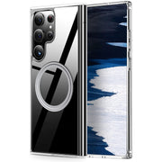 For Samsung Galaxy S25 Ultra 5G Transparent Frosted MagSafe Phone Case