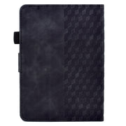 For Amazon Kindle Lite 2022 Rhombus Embossed Leather Tablet Case(Black)