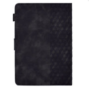 For 7.0 inch Universal Tablet Rhombus Embossed Leather Case(Black)