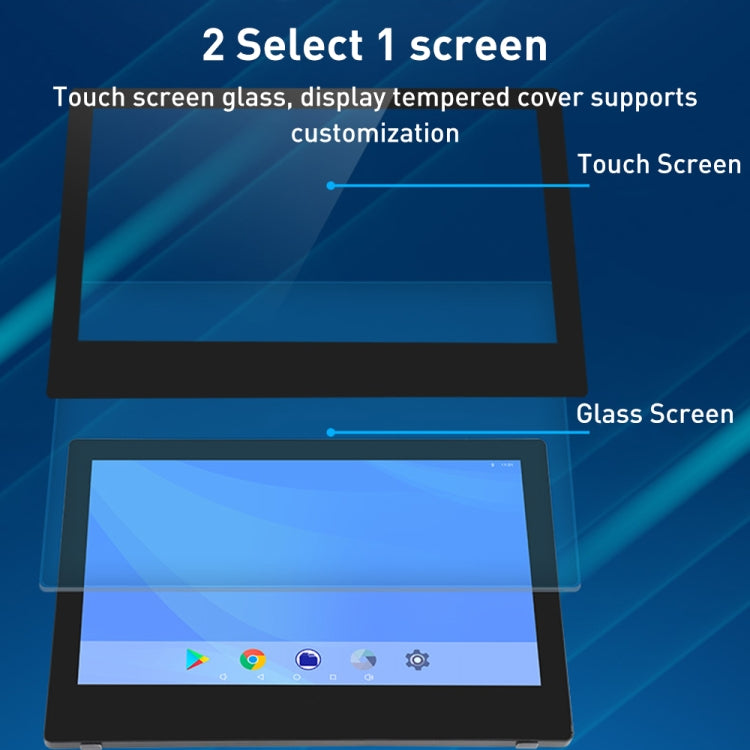 PR2153T 21.5 inch IPS Display Advertising Machine, 2GB+16GB, CPU:RK3399 Hexa-Core 1.8GHz(US Plug)