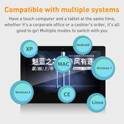 PR2153T 21.5 inch IPS Display Advertising Machine, 2GB+16GB, CPU:RK3399 Hexa-Core 1.8GHz(US Plug)