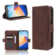 For Blackview BV7200 Skin Feel Calf Texture Card Slots Leather Phone Case(Brown) - More Brand by PMC TechLife | Online Shopping South Africa | PMC TechLife | Buy Now Pay Later Mobicred