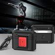 For AirPods Pro 2 Earphone Silicone TPU + PC Case(Black+Red) - For AirPods Pro 2 by PMC Jewellery | Online Shopping South Africa | PMC Jewellery | Buy Now Pay Later Mobicred
