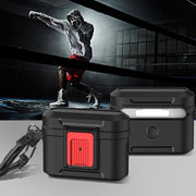 For AirPods Pro 2 Earphone Silicone TPU + PC Case(Black+Red)
