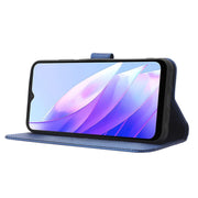 For Blackview A52 Diamond Texture Leather Phone Case(Blue)