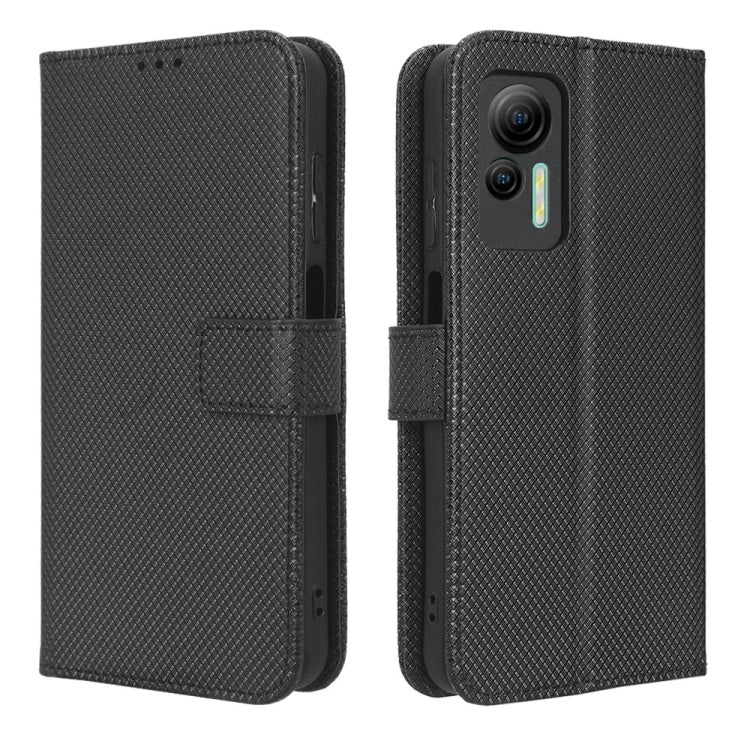For Ulefone Note 14 Diamond Texture Leather Phone Case(Black)