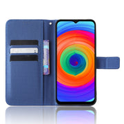 For Ulefone Note 14 Diamond Texture Leather Phone Case(Blue)