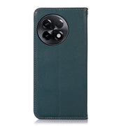 For OnePlus Ace 2 5G KHAZNEH Nappa Top Layer Cowhide Leather Phone Case(Green)