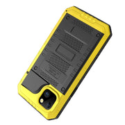 For iPhone 14 RedPepper Wolf 360 Full Body Rugged Water-resistant Phone Case(Yellow)