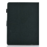 For 10 inch Solid Color Tablet PC Universal Magnetic Horizontal Flip Leather Case with Card Slots & Holder(Green)