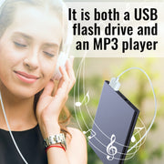 JNN K1 Square HD Noise Canceling Recorder, Capacity:32GB(Black)