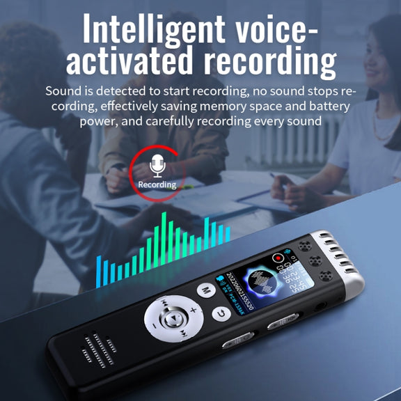 JNN Q88 Multifunctional HD Noise Reduction Mini MP3 Recorder, Capacity:8GB