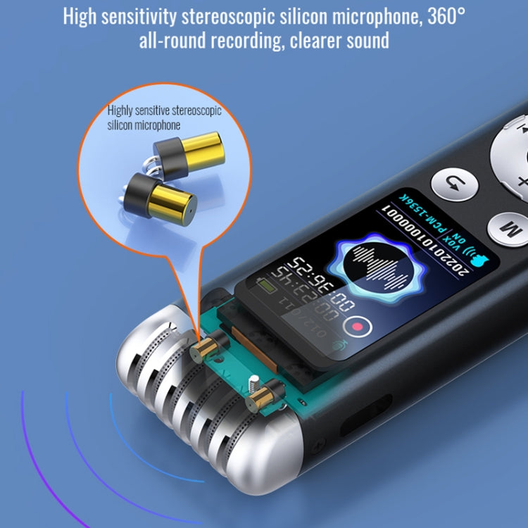 JNN Q88 Multifunctional HD Noise Reduction Mini MP3 Recorder, Capacity:16GB