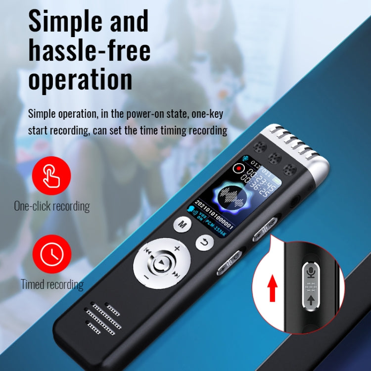 JNN Q88 Multifunctional HD Noise Reduction Mini MP3 Recorder, Capacity:32GB