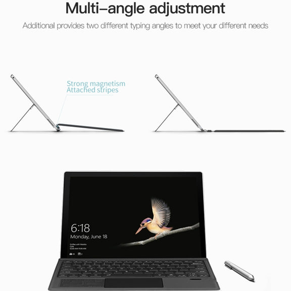 For Microsoft Surface Go1 / 2 / 3 Magnetic Bluetooth Keyboard with backlight