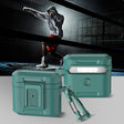 For AirPods 3 Earphone TPU + PC Protective Case(Dark Green) - For AirPods 3 by PMC Jewellery | Online Shopping South Africa | PMC Jewellery | Buy Now Pay Later Mobicred