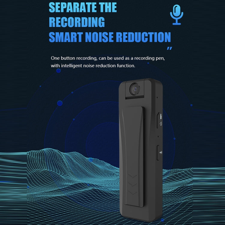 S2 1080P HD Surveillance Camera Recorder Pen with Clip(Black)