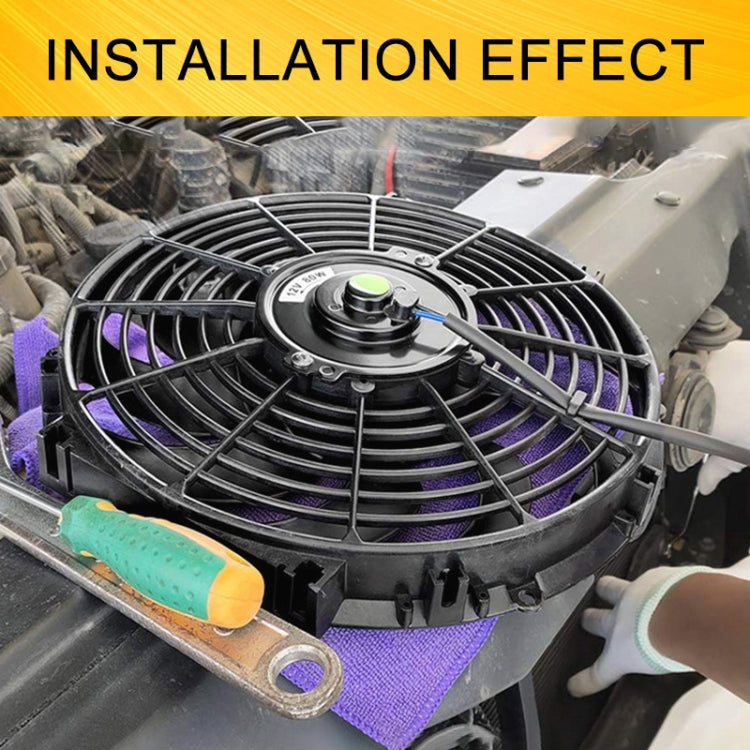 12 inch 12V 80W Car Powerful Transmission Oil Cooling Fan with Mounting Accessorie