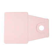 2 in 1 Acrylic Split Rotating Leather Tablet Case For iPad Air 13 2025 / 2024 / iPad Pro 12.9 2022 / 2020 / 2021 / 2018(Pink)