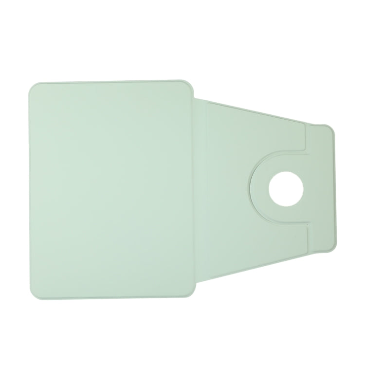2 in 1 Acrylic Split Rotating Leather Tablet Case For iPad Air 11 2024 / 2022 / 2020 10.9(Matcha Green)