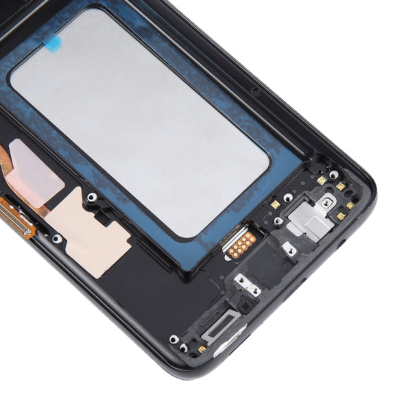 TFT LCD Screen for Samsung Galaxy S9+ SM-G965 Digitizer Full Assembly with Frame(Black)