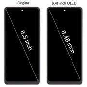 For Samsung Galaxy A53 5G SM-A536 6.48 inch OLED LCD Screen Digitizer Full Assembly with Frame (Gold)