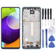 For Samsung Galaxy A52 4G SM-A525 6.43 inch OLED LCD Screen Digitizer Full Assembly with Frame (Blue) - free shipping - PMc TechLife - Order now!