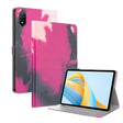 For Honor Pad V8 Pro Watercolor Pattern Flip Leather Tablet Case(Berry Color) - Lenovo by PMC TechLife | Online Shopping South Africa | PMC TechLife | Buy Now Pay Later Mobicred