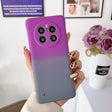 For Huawei P50 Frameless Skin Feel Gradient Phone Case(Dark Purple Grey) - Huawei Cases by PMC TechLife | Online Shopping South Africa | PMC TechLife | Buy Now Pay Later Mobicred