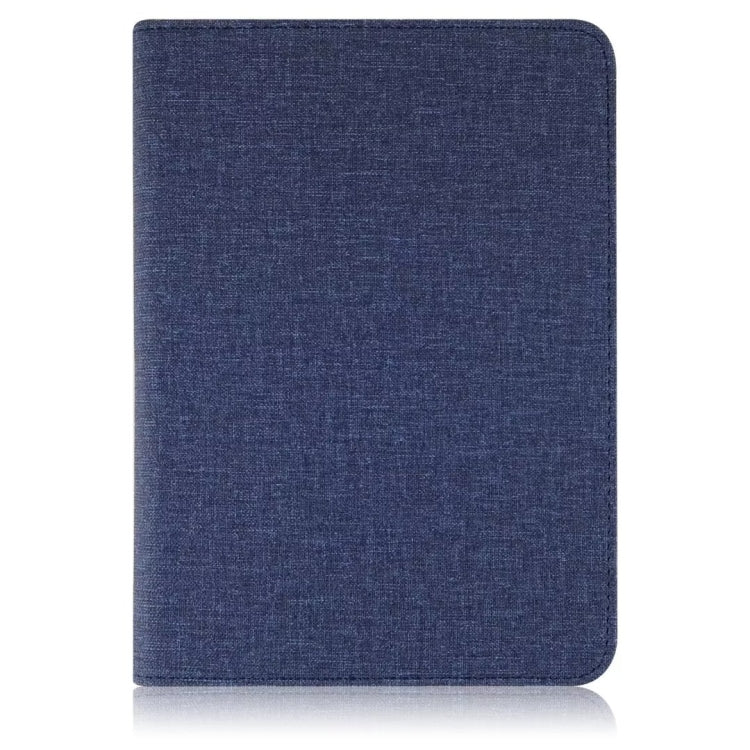 For 6 inch Rotating Universal Leather Tablet Case(Blue)