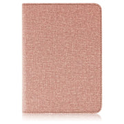 For 6 inch Rotating Universal Leather Tablet Case(Rose Gold)