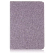 For 6 inch Rotating Universal Leather Tablet Case(Purple)