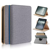 For 6 inch Rotating Universal Leather Tablet Case(Grey)