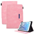 For 7 inch Suede Cross Texture Magnetic Clasp Leather Tablet Case(Pink) - 7 inch by PMC TechLife | Online Shopping South Africa | PMC TechLife | Buy Now Pay Later Mobicred