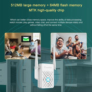 Wavlink WN578W2 300Mbps 2.4GHz WiFi Extender Repeater Home Wireless Signal Amplifier(US Plug)