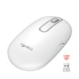 HXSJ T15 2.4GHz 4 Keys Wireless Mute Mouse(White) - Wireless Mice by HXSJ | Online Shopping South Africa | PMC TechLife | Buy Now Pay Later Mobicred
