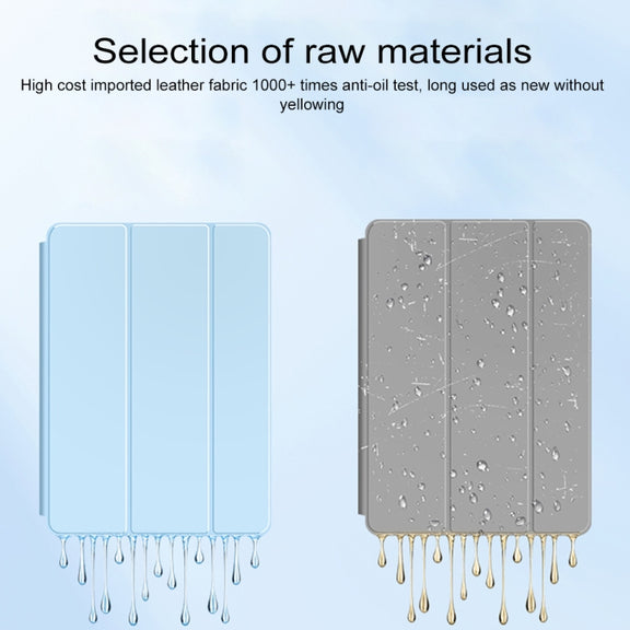 For Huawei MatePad 11 Detachable Rotating Leather Tablet Case(Blue)