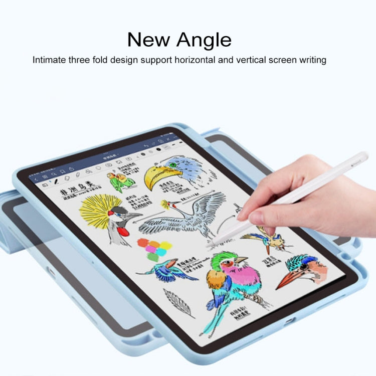 For Huawei MatePad Pro 11 inch Acrylic Rotating Leather Tablet Case(Purple)