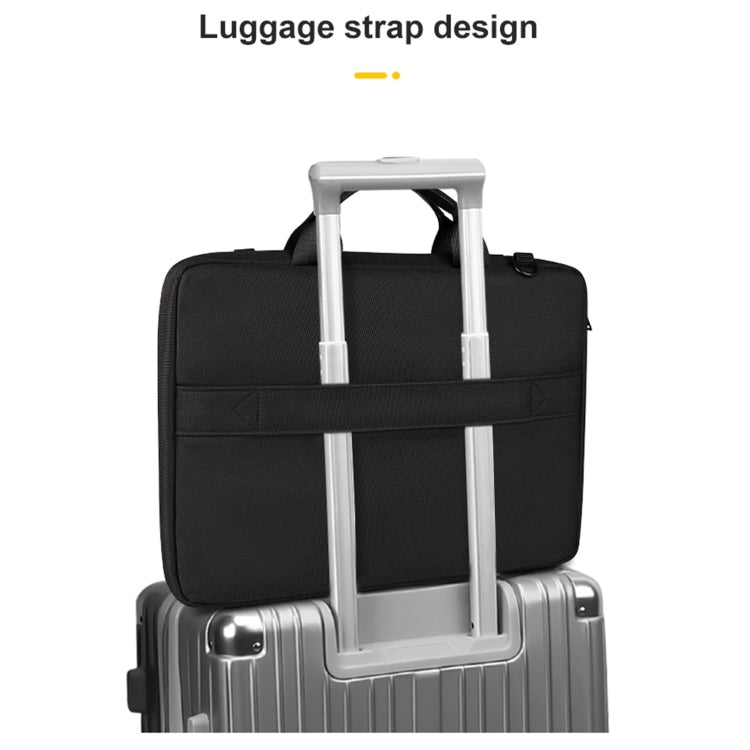 ST11 Polyester Thickened Laptop Bag, Size:13.3 inch(Silver Gray)