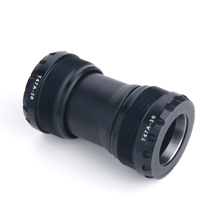 T47A30 Bottom Bracket Fits 68mm/73mm Width of Bicycle Frame(Black)