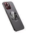 For iPhone 14 Plus R-JUST RH05 Magnetic Leather Metal Phone Case(Black) - iPhone 14 Plus Cases by R-JUST | Online Shopping South Africa | PMC TechLife