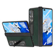 For Huawei Mate X2 5G Napa Texture All-inclusive Phone Case(Green) - Huawei Cases by PMC TechLife | Online Shopping South Africa | PMC TechLife | Buy Now Pay Later Mobicred