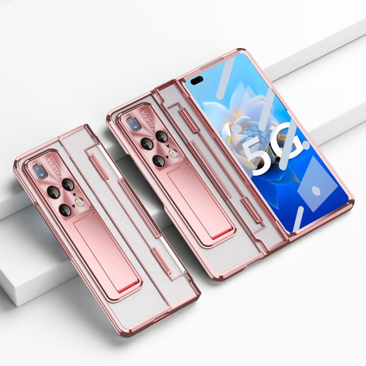 For Huawei Mate X2 Phantom Series Integrated Folding Phone Case(Rose Gold)