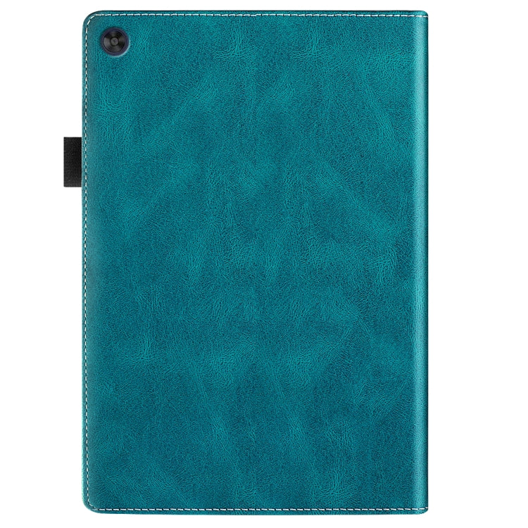 For Huawei MatePad SE Splicing Series Tablet Leather Case(Dark Green)